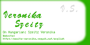 veronika szeitz business card